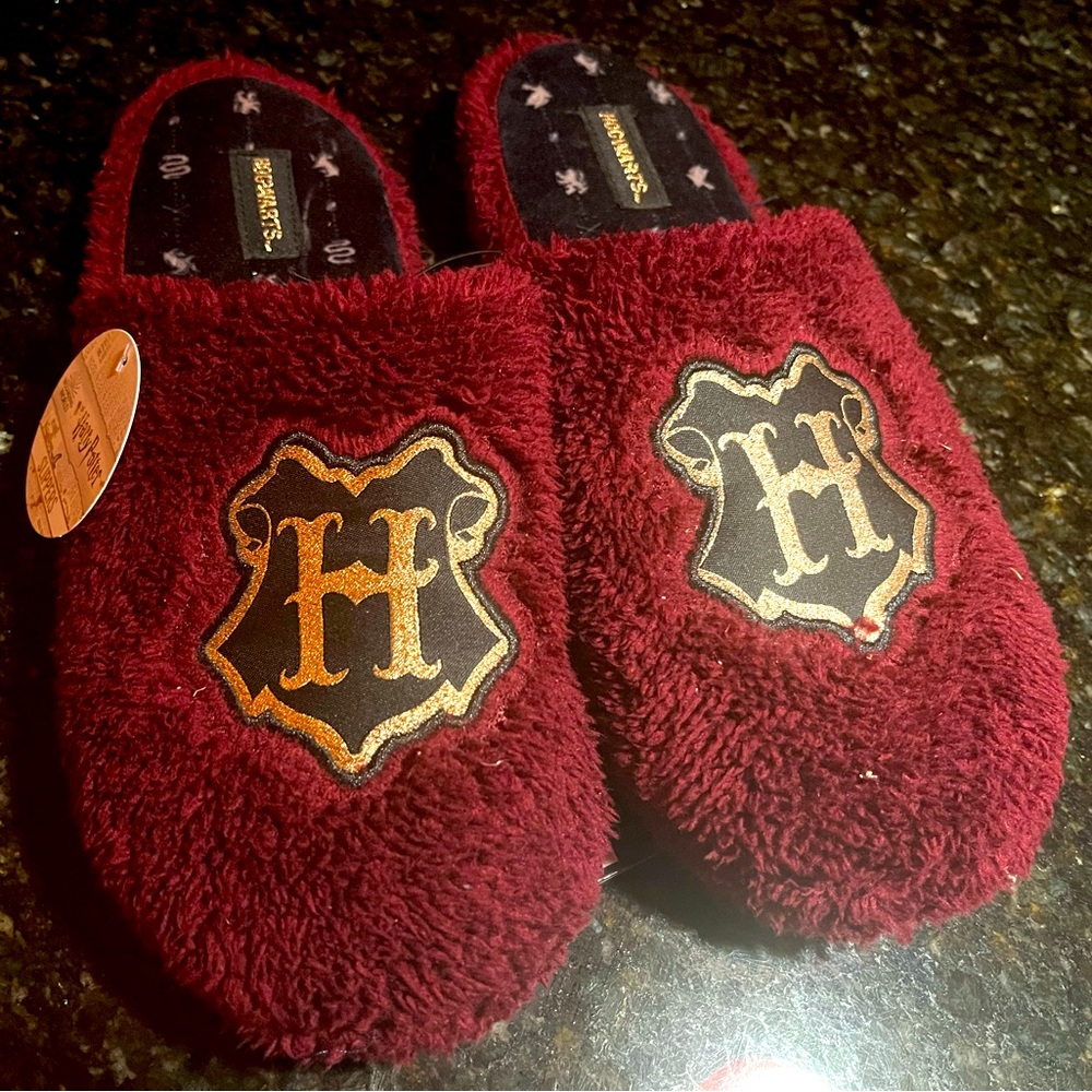 Harry Potter Slippers Hogwarts House Shoes